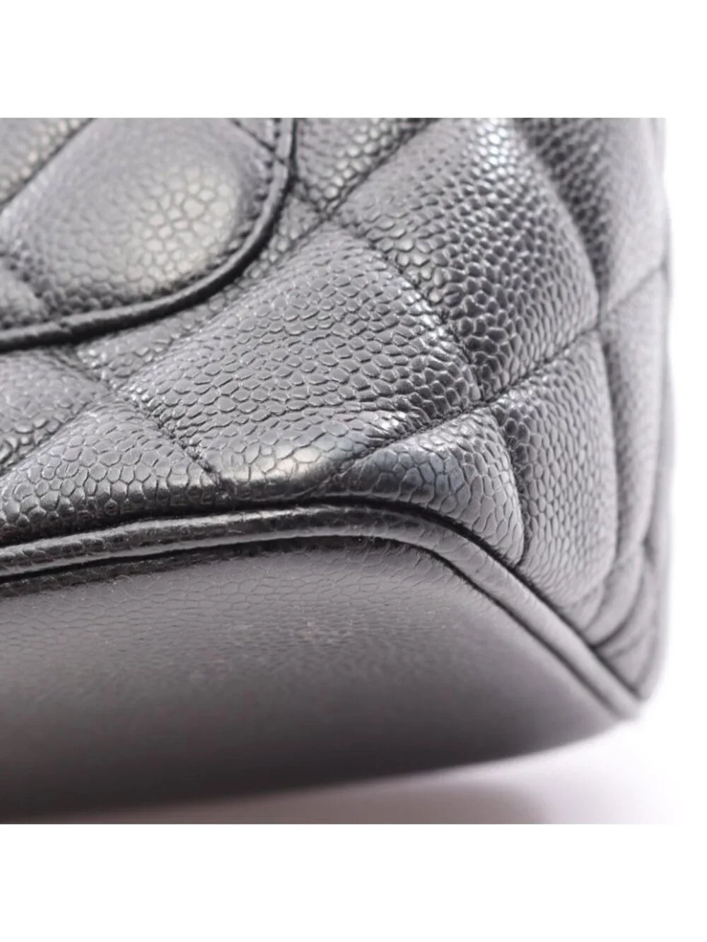 Chanel Tote Reissue Black Caviar Leather